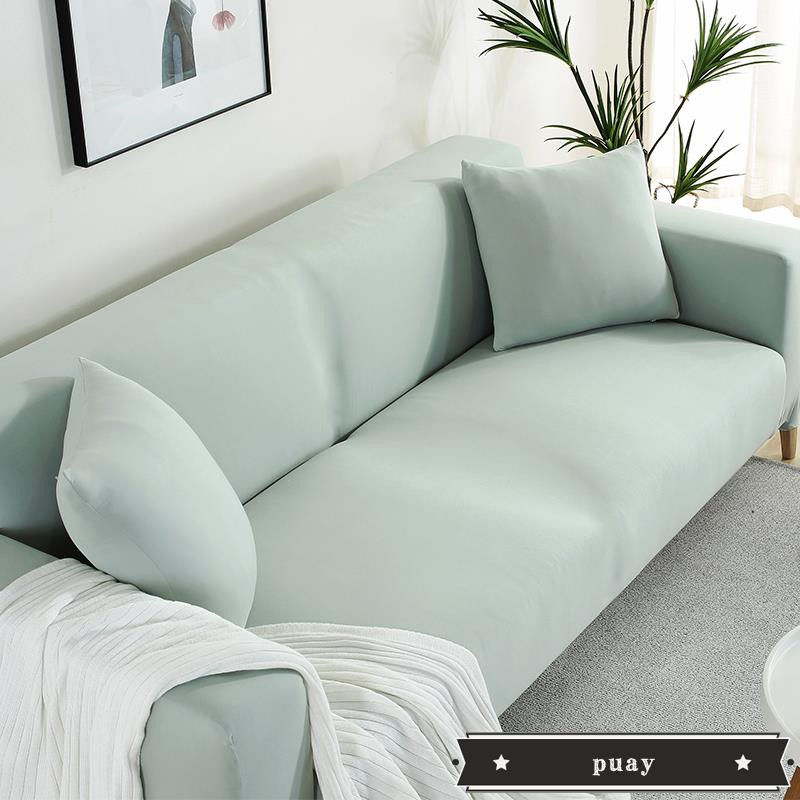 Áo bọc ghế sô pha màu trơn đơn giản