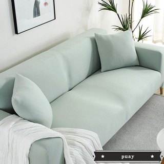 Áo bọc ghế sô pha màu trơn đơn giản