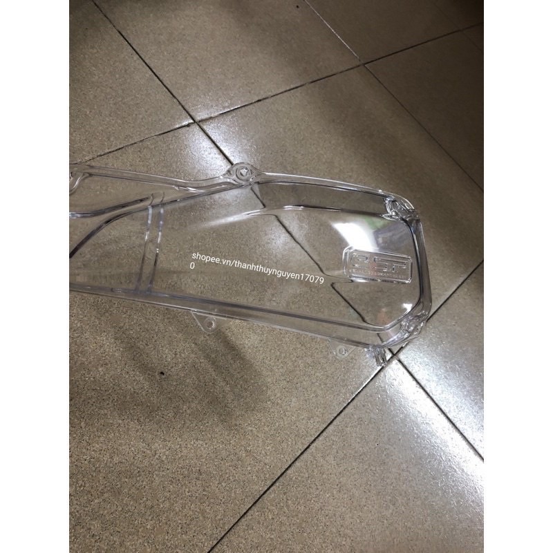 Ốp Lọc gió &amp; Pô E Trong suốt và đen khói Vision 2014-2019