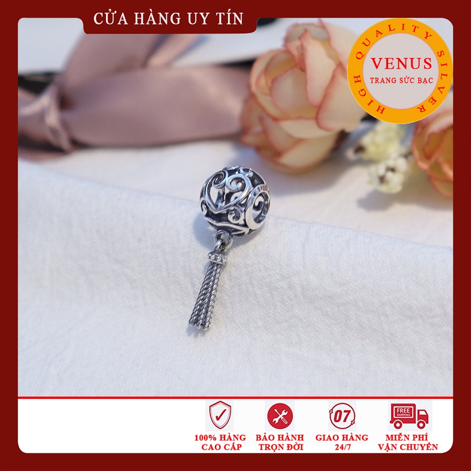 Charm bạc chiếc đèn lồng cổ điển [Charm bạc 925 cao cấp] - Mã sản phẩm VENUSDL