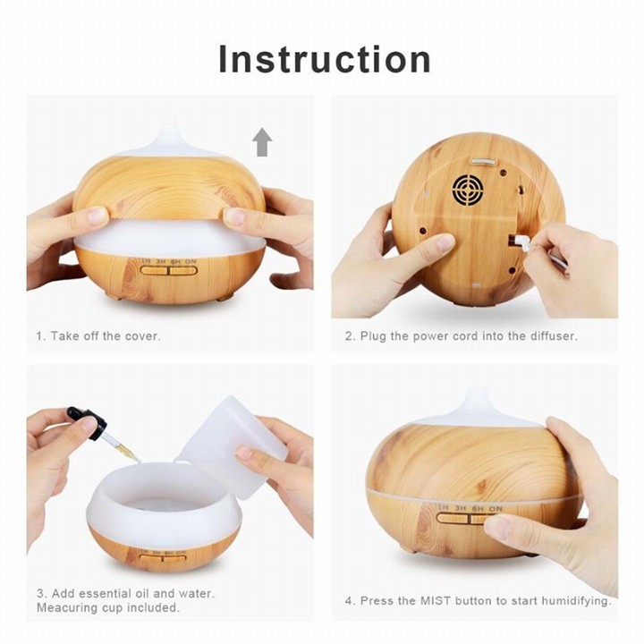 Máy Xông Phun Sương Khuếch Tán Tinh Dầu