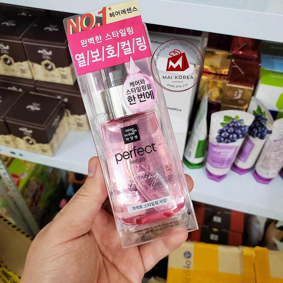 [Mẫu mới] Dưỡng tóc Missen Perfect Serum Hàn Quốc 80ml