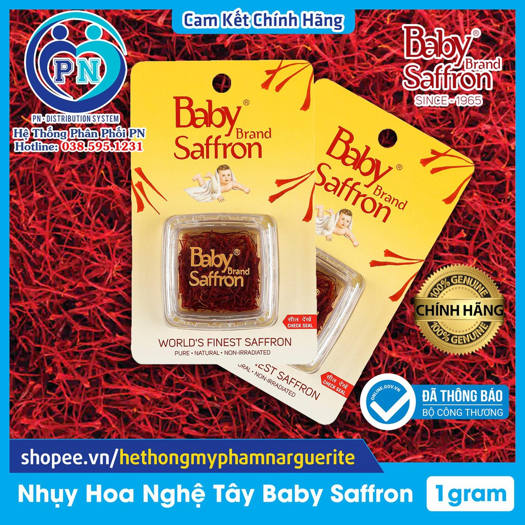 BABY SAFFRON NHỤY HOA NGHỆ TÂY ẤN ĐỘ ( 1 Gram ) | BigBuy360 - bigbuy360.vn