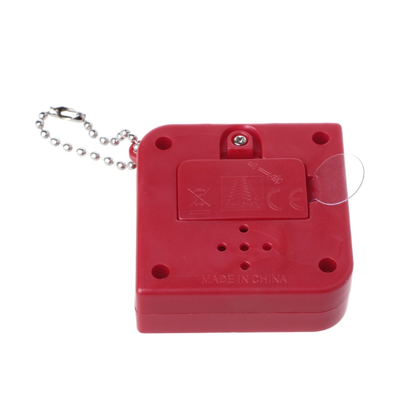 Máy Nuôi Thú Ảo Tamagotchi Hình Vuông Màn Hình LCD Kèm Móc Khóa Tiện Dụng