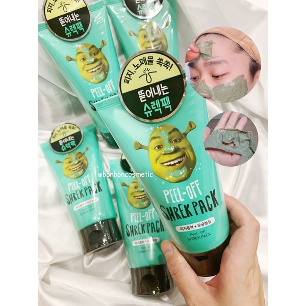 Mặt nạ tươi SHREK PACK I’m the Real CICA , SHREK PEEL OFF PACK