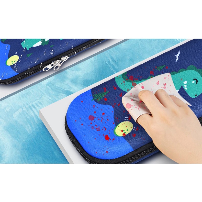 Hộp bút cho bé trai bé gái học sinh hình siêu nhân, công chúa. Bóp viết Chống thấm nước