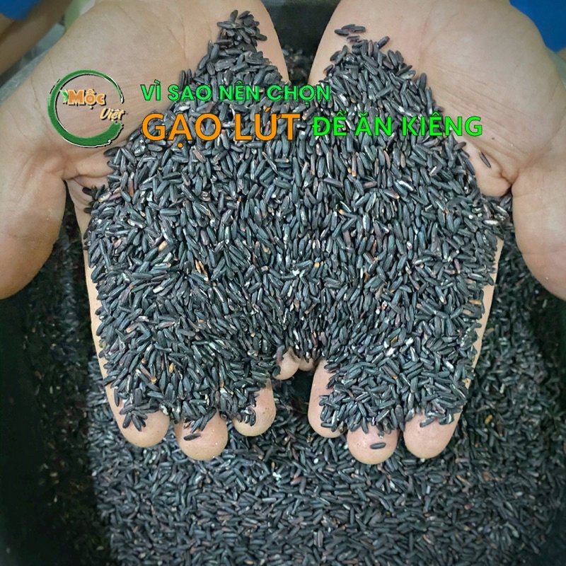 Gạo lứt đen dẻo ăn kiêng giảm cân - chính hãng Mộc Việt