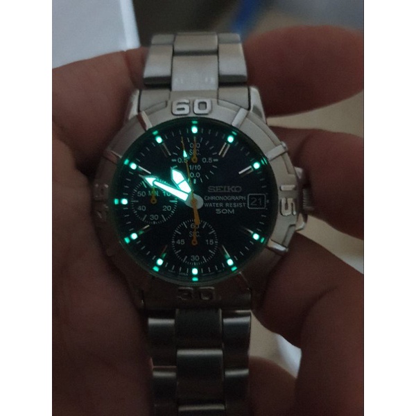 Đồng hồ nam Seiko 7 kim thể thao chính hãng 2hand