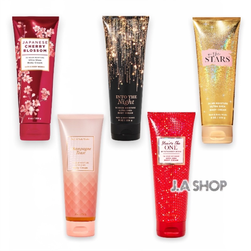 Kem Dưỡng Thể Bath &amp; Body Works Chính Hãng Mỹ, Body Cream Mịn Da, Hương Thơm Quyến Rũ (J.A Shop)