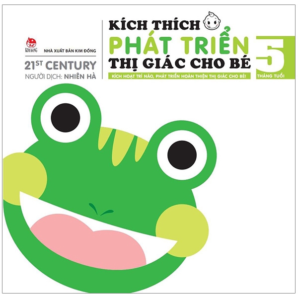 Sách - Kích Thích Phát Triển Thị Giác Cho Bé - 5 Tháng Tuổi (Tái Bản 2019)