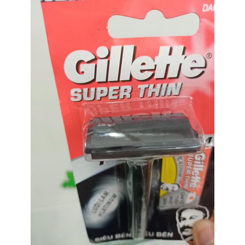 Dao cạo râu cho nam giới Gillette nhỏ màu đen