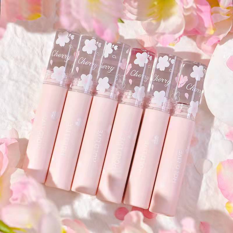 ❤[HOLD LIVE] Son kem lì Hold Live Flowers Sakura dưỡng ẩm lâu trôi chống thấm nước (HL543)