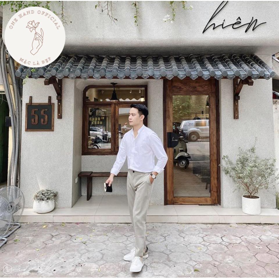 Áo Sơ Mi Nến Cố Tàu 💕1𝖍𝖆𝖓𝖉💕 Sơ Mi Nam  Chuẩn Body Chất Lụa Mềm Mịn Có 2 Màu Trắng Đen - Mặc Là Đẹp - Mã SMCT02 | BigBuy360 - bigbuy360.vn