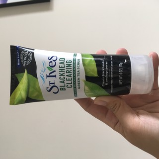 Sữa rửa mặt Sạch Mụn Đầu Đen ST.IVES Trà Xanh 170g - bao bì mới
