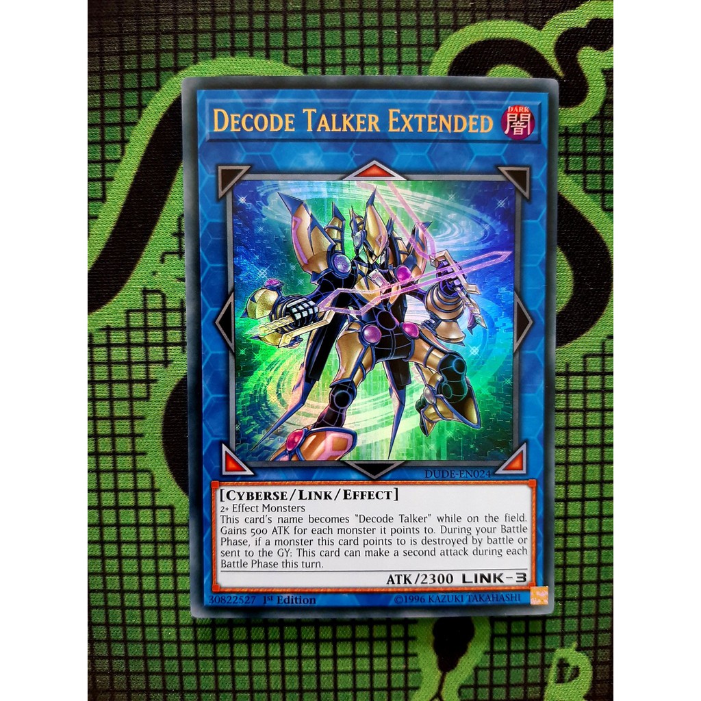 THẺ BÀI YUGIOH Decode Talker Extended - DUDE-EN024 - Ultra Rare 1st Edition