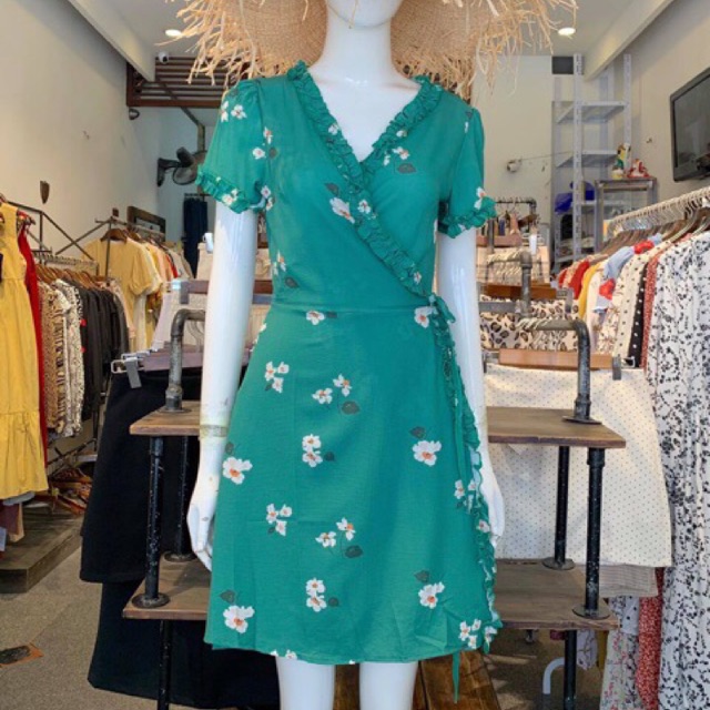 Váy xanh hoa nhí lucas58