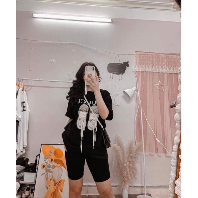 (XẢ HÀNG) Áo phông giày quảng châu cao cấp loại 1-video ảnh thật shop quay