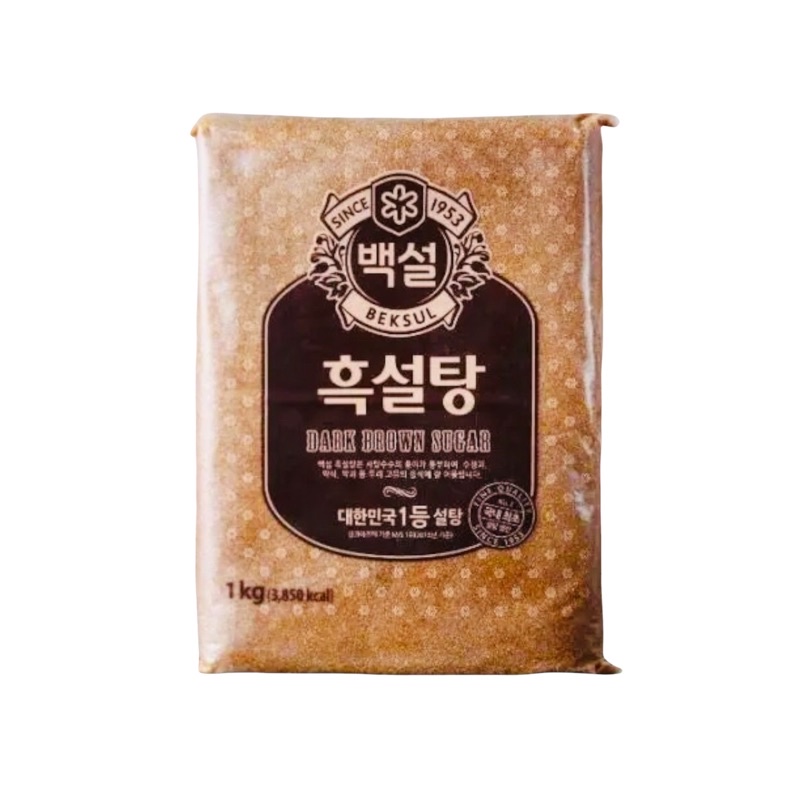 Đường nâu Hàn Quốc Beksul 1kg