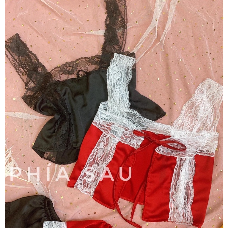 BỘ NGỦ SEXY HOT SET BỘ PHỐI REN HOT HIT NHIỀU MÀU