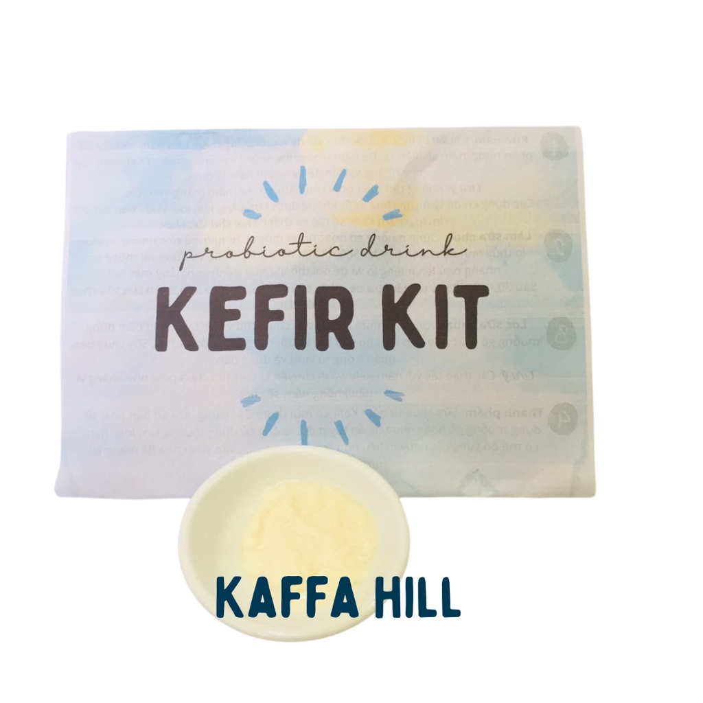 Combo Làm Sữa Chua Kefir 05 Món Tại Nhà Đơn Giản - Cách làm Sữa Chua Nấm Kefir Chi Tiết - Kaffahill