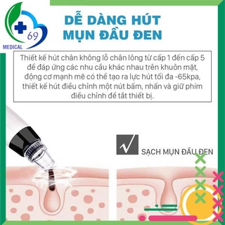 Freeship-- Máy Hút Mụn Haili Care
