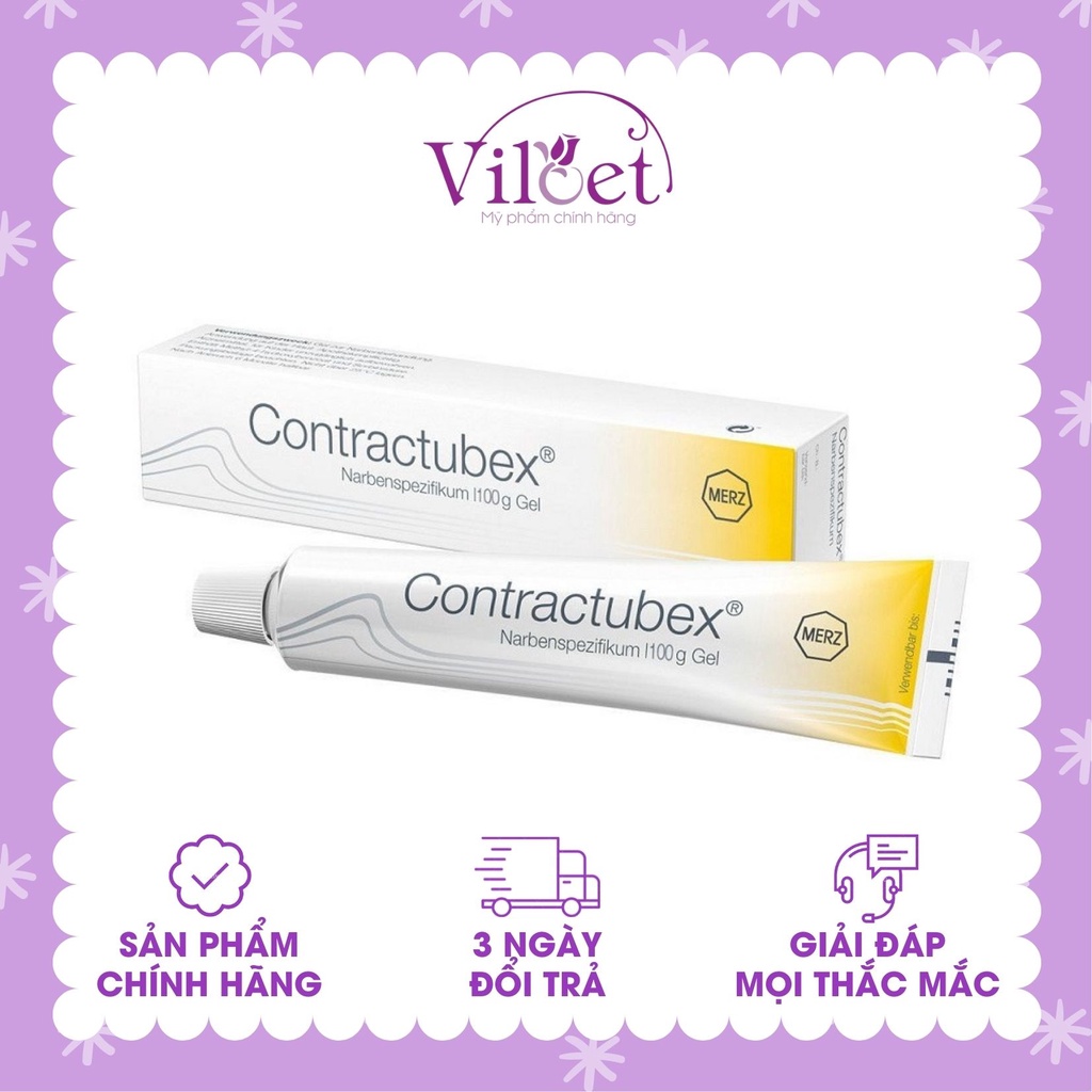 Kem mờ sẹo lồi, thâm Contractubex Đức 30g dạng gel, làm mềm mô sẹo - Shop Viloet