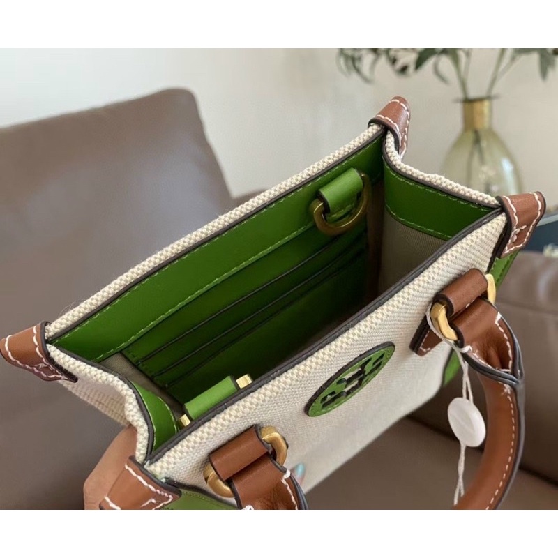 📛RẺ VÔ ĐỊCH📛TÚI TB EMBOSSED MINI TOTE MÀU MỚI