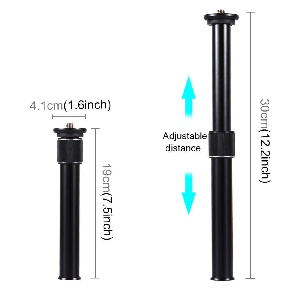 Thanh Nối Dài Chân Máy Ảnh Tripod Vít 1 / 4 / 3 / 8 inch