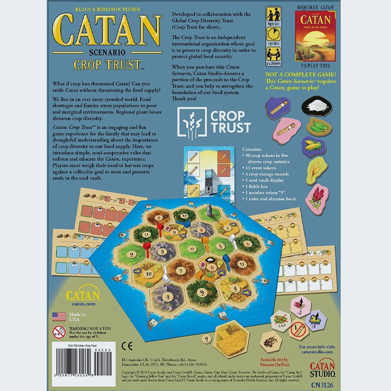 Bộ Đồ Chơi Board Game Catan Scenario: Crop Trust