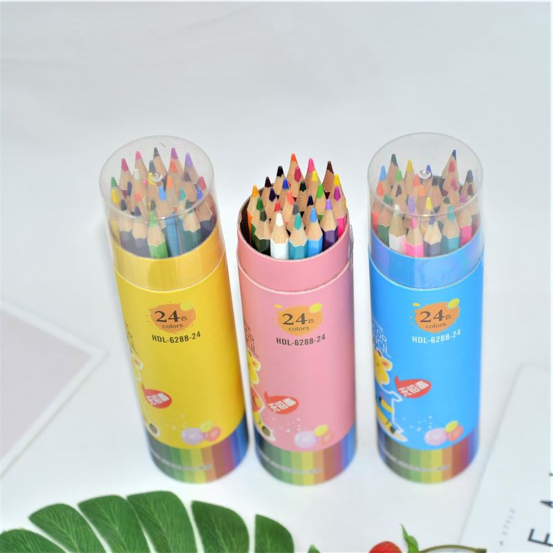 Hộp chì màu khô 12 18 24 36 màu cao cấp thân thiện môi trường