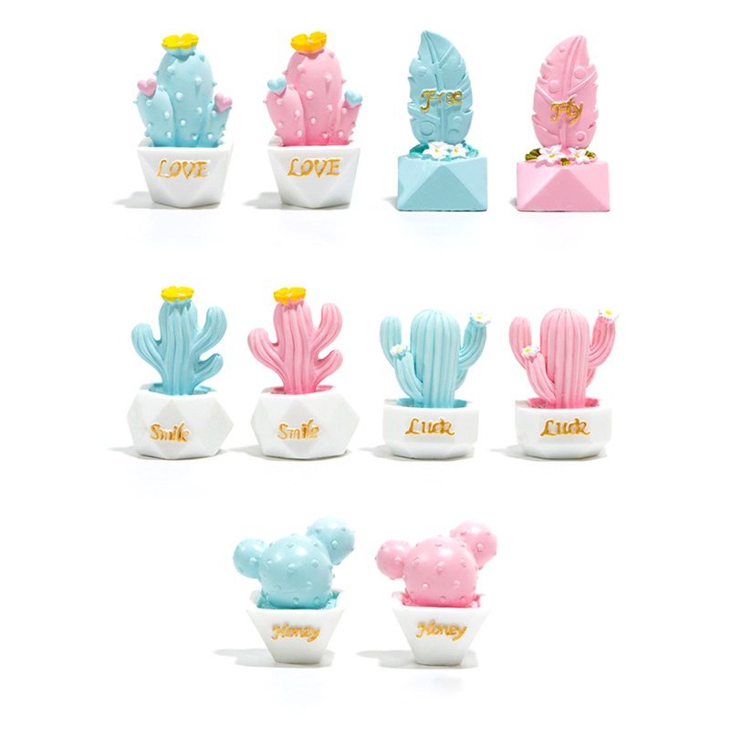 10 Phong Cách Trang Trí Tiểu Cảnh Bằng Nhựa Resin Dễ Thương