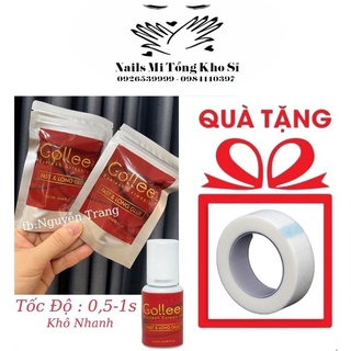 Keo nối mi GOLLEE Nhật Bản ít cay siêu bền tốc độ khô nhanh, keo nối mi thích hợp cho mùa đông tốc độ khô 0,5S