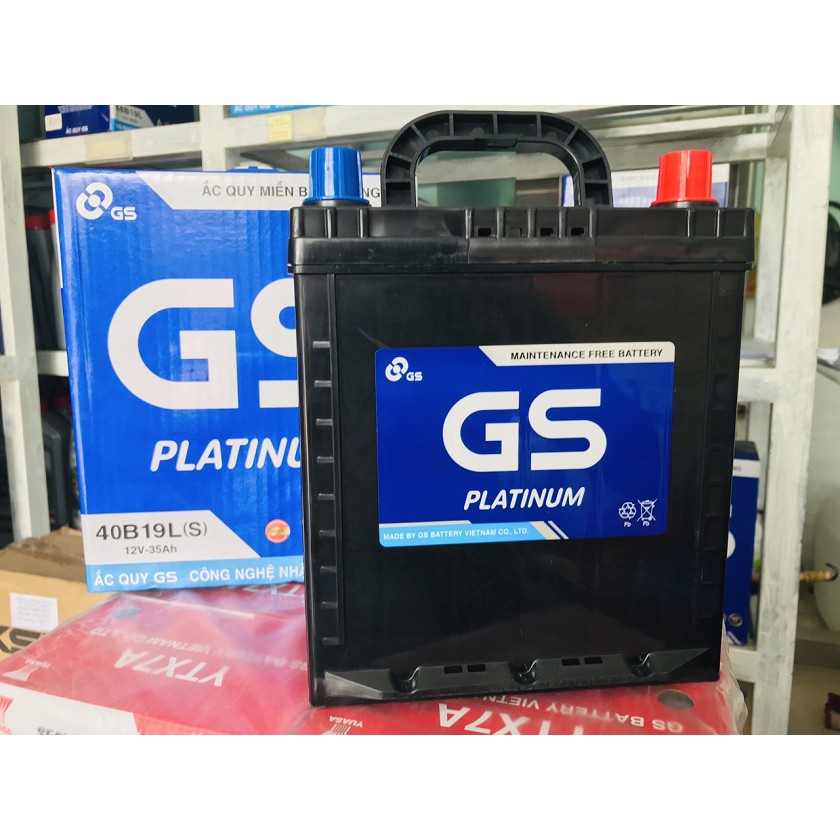BÌNH ĐIỆN ẮC QUY Ô TÔ GS MF 40B19L