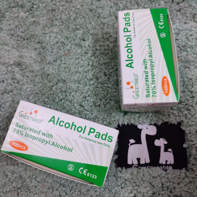 (Q1-HCM) Gạc tẩm cồn tiệt trùng ( Alcohol Pads ) | Bông Tẩm Cồn