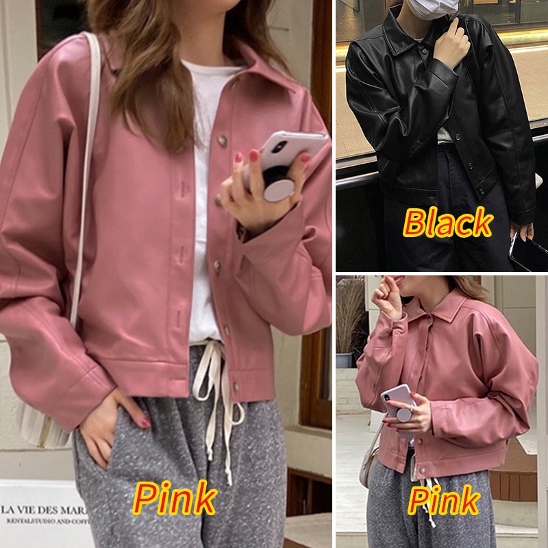 Áo khoác ZANZEA cổ bẻ tay dài màu trơn có nút gài thời trang đường phố cho nữ