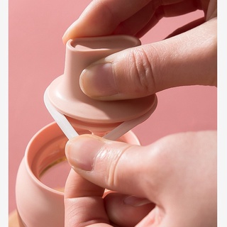 Hủ đựng gia vị, Lọ đựng gia vị bằng thủy tinh kèm muỗng thìa cao cấp có nắp kín chống ẩm dung tích 250ml EC Life 01