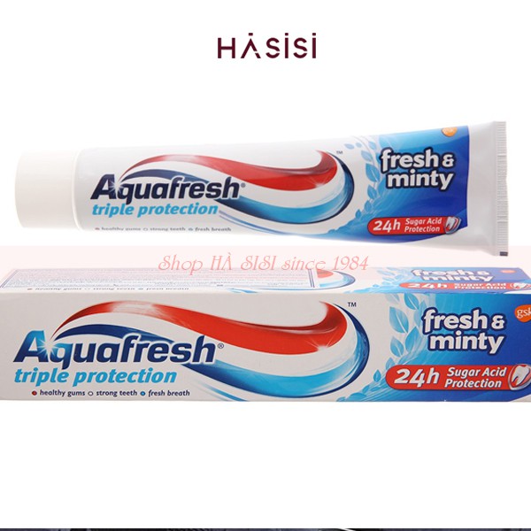 KEM ĐÁNH RĂNG AQUAFRESH - Fresh Minty 100ml