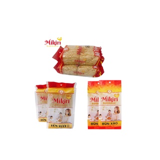 Combo 6 Bún xào, Bún nhỏ, Mì tròn Mikiri kèm quà tặng