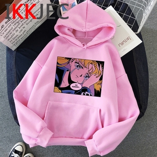 Sailor Moon Áo Hoodie Chui Đầu In Hình Thủy Thủ Mặt Trăng Thời Trang 2020