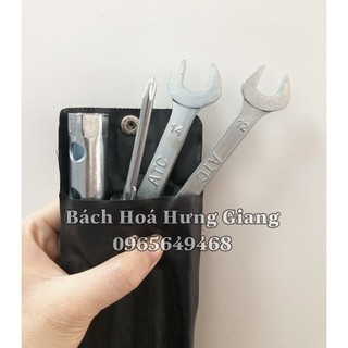 [FREESHIP] Bộ Dụng Cụ 4 Món Sửa Chữa Xe Máy Bỏ Túi Tiện Lợi