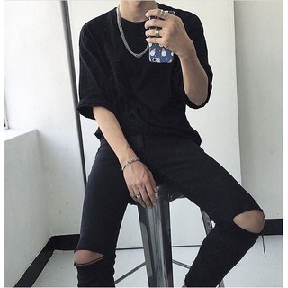 Áo thun trơn Oversize (cotton 100%)