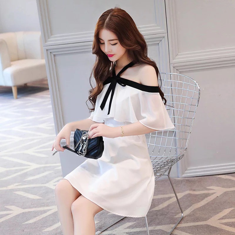 Đầm nữ voan 2 lớp tiểu thư hàng cao cấp