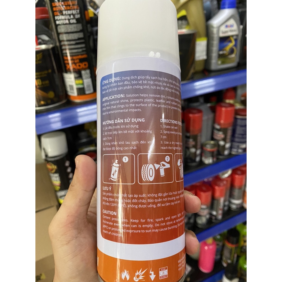 Bóng vỏ BZ Blue Dolphin làm sạch bề mặt , nhanh khô bảo vệ vượt trội