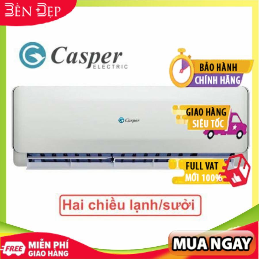 EH-09TL22, Điều hòa Casper 9.000BTU 2 chiều máy tiêu chuẩn