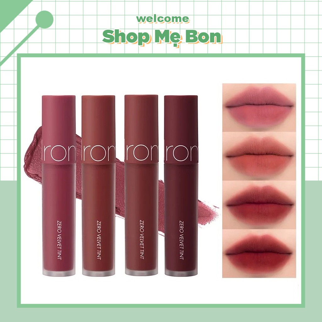 (Màu 18-21) Son Romand Zero Velvet Tint