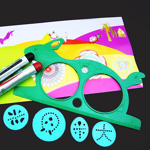 Bộ đồ chơi thỏ vẽ thần kì sáng tạo cho bé