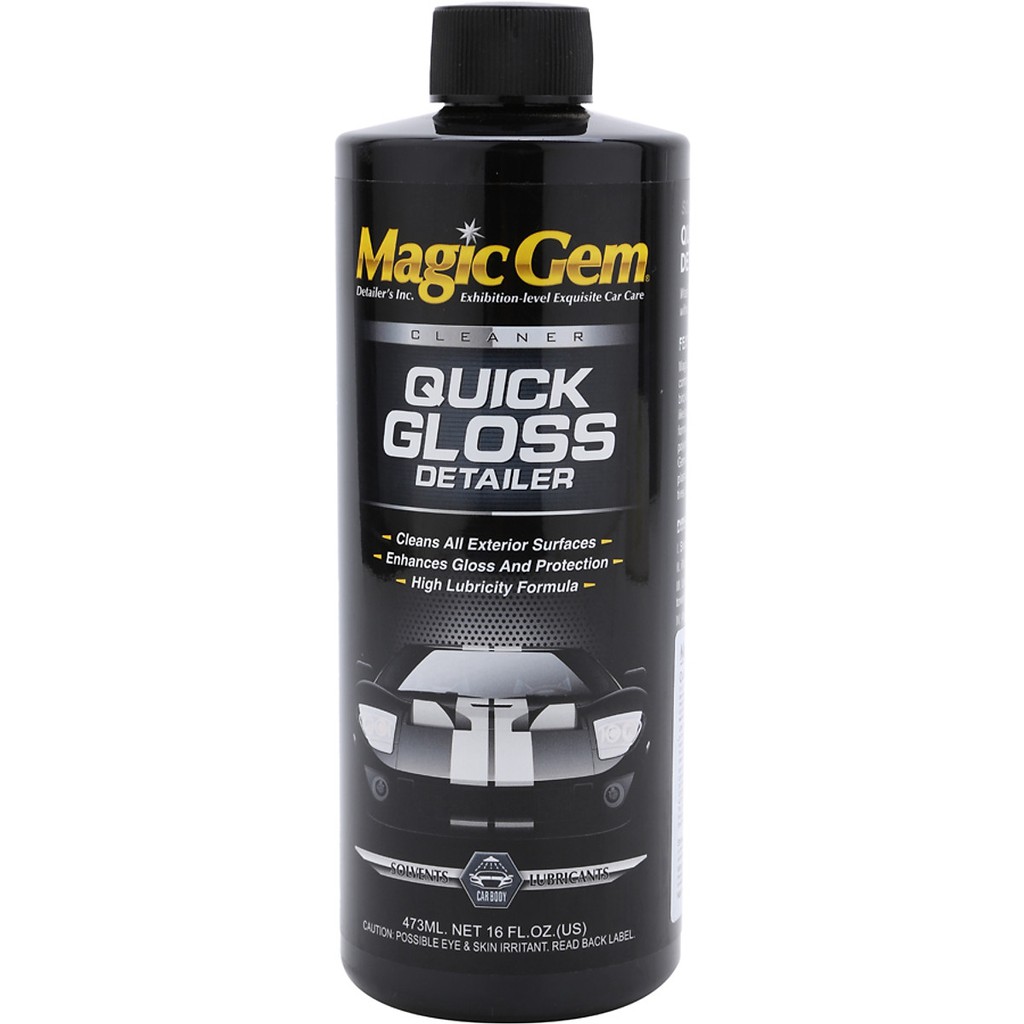 Chai xịt bóng sơn nhanh Quick Gloss Detailer Magic Gem G0516 (473ml) - Hàng chính hãng