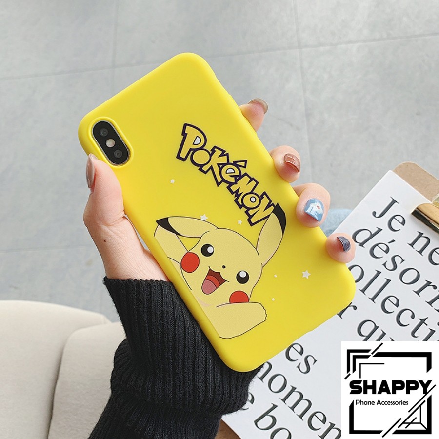 Ốp IPhon TPU Hàn Quốc Hoạ Tiết Pikachu Dễ Thương [Shappy Shop] | BigBuy360 - bigbuy360.vn