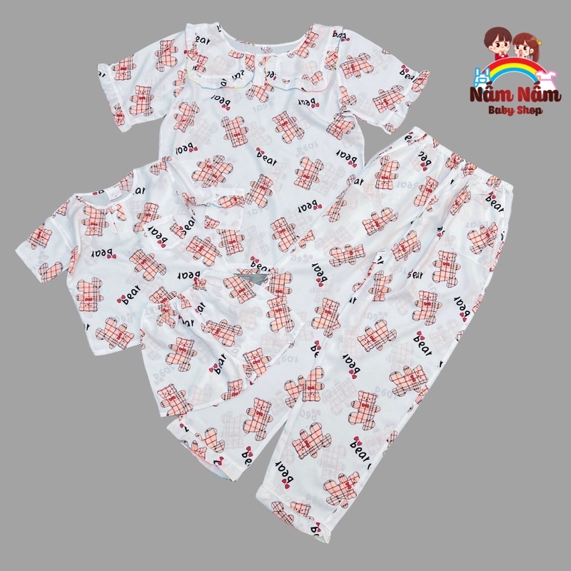 Set đồ đôi mẹ và bé trai chất lanh(Link 3)