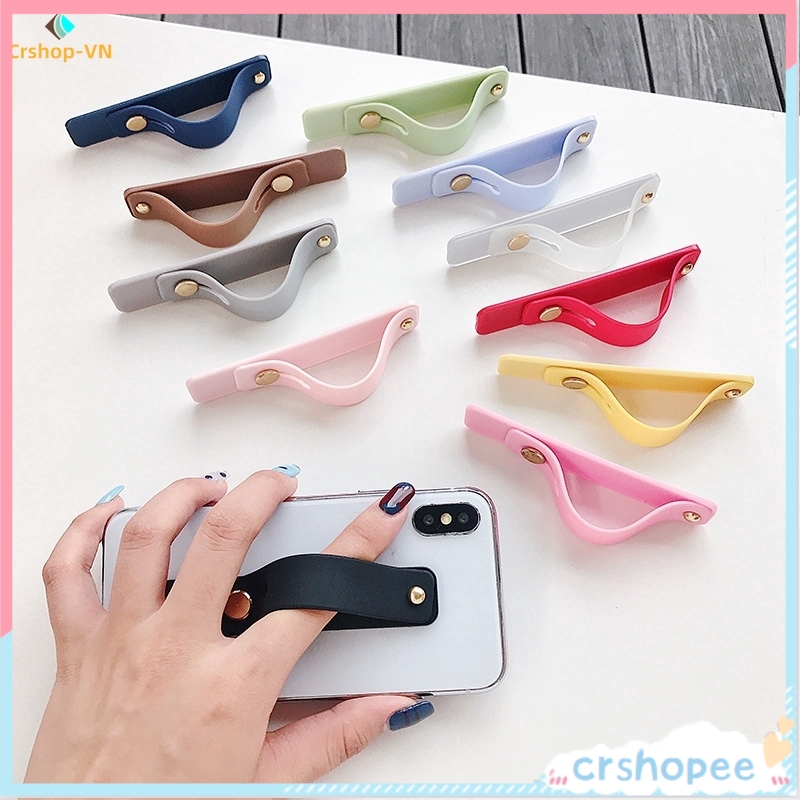 CR Giá Đỡ Điện Thoại Đeo Cổ Tay Bằng Silicone Tiện Lợi